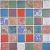 conwire Piastrella a mosaico in ceramica colorata retrò vintage cucina specchio parete posteriore rosso blu verde bianco