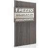 RMF PRO Pannelli Decorativi Per Parete in Legno Naturale 120x60, Rovere Grigio - Pannelli Fonoassorbenti Decorativi con Assorbimento Acustico, Decorazioni Parete Interni, Pannelli Legno per Pareti