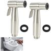 XiDeShop Spruzzatore portatile per bidet in acciaio inossidabile 304, compatibile con tubi da 1/2, pulizia igienica e uso domestico