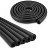 LUBEWISE Isolamento Per Tubi In Schiuma,isolante in gommapiuma,Diametro 16 mm | Insulation Impermeabile e Altamente Elastico Utilizzato, per Riscaldamento Sanitario,Tubo da 1,8 m,Colore Nero