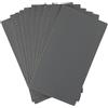Sogoluat per carta Vetrata Umido/Secco 10pz 3x5.5 Pollici Grana Fine(1200grit) | Grana fine 600-2500, per ideale per lucidatura auto, vernici, superfici delicate, uso umido o secco