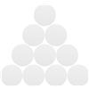 Angoily Diffusore di luce a LED rotondo in acrilico, 4,5 cm, paralume resistente alle alte temperature, diffusore per plafoniere, retroilluminazione a LED