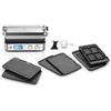 Braun MultiGrill9 CG9047 Griglia Elettrica a Controllo Elettronico con 2 Termostati Indipendenti, 3 Posizioni Cottura, Griglia Aperta 37x46cm, Funzione BOOST, Dotato 1 Set Piastre Griglie+Lisce+Waffle