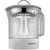 Kenwood JE290A Spremiagrumi elettrico, rotazione a destra e sinistra, base antiscivolo, vano portacavo, capacità caraffa 1L con misuratore graduato, pratico beccuccio, compatto, 40w, Bianco