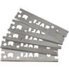 Rali Lama reversibile, larghezza 48 mm, per pialla Rali 220 e 105 (10 pezzi)