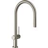 hansgrohe Talis M54 Rubinetto Cucina con Doccetta Estensibile EcoSmart | Altezza erogatore 210 mm, orientabile a 360°, 2 tipi di getto, facile da pulire, massimo 4,4 l/min, 72842800