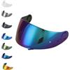 EvoParts Visiera CNS 1 Compatibile con Shoei Gt Air 1 Gt Air 2 Neotec 1 (no neotec 2 e 3 e Gt Air 3) (Arcobaleno)