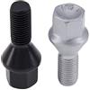 QUALITÄT AUS levando MEISTERHAND 20 bulloni per ruota Levando M12 x 1,5 x 26 mm, con fascia conica 60 gradi, adatti a 1 E82 E87 E88 3 E36 E46, made in Italy, qualità premium