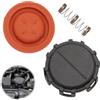 Anlseiod PCV Valvola Coperchio per Fiesta MK6 MK5 Focus MK2 Transit Cmax 1.6 TDCi C2 C3 C4 Berlingo DS3 Dispatch 1007 206 3008 1.6 HDi S40 V50 1.6 D R55 PCV Valvola Guarnizione Bilanciere