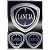 Lancia Adesivi Ufficiali 3 Loghi, 94 x 131 mm
