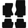 Kovvar Basic Tappetini auto per Jaguar S-Type | 2002-2008 | 4 pezzi | Feltro agugliato 5 mm | Moquette su misura | Antiscivolo