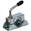 Generisch Knott - Morsetto di serraggio per ruota di supporto - tubo Ø 48 mm - distanza tra i fori 105 mm per ruota di sostegno, rimorchio, caravan