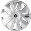 Sparco Lazio set copricerchi universale completo auto argento 14 pollici Lazio set copricerchi universale completo auto argento 14 pollici