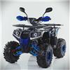 T-MOTO.IT #1 OFF ROAD LEADER T-MOTO Maxi Quad Hunter PRO 125cc a Benzina | Quad 4 Tempi Automatico per Ragazzi e Adulti | Mezzo Off-Road con Assetto Robusto | Blu | Uso Off-Road in Area Privata, Non Stradale