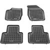 MTM Tappetini Gomma per Volvo XC90 I 7 posti 2002-2015 Design a Vaschetta, su Misura con Bordi Rialzati cod. 3D 9895