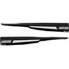 BIKE-label Adesivo decorativo 3D nero compatibile con Yamaha MT-125 Tech Black X550202VA
