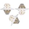 Inly Parts INLY 100 Pezzi Barra di protezione laterale clip della barra laterale clip di fissaggio del paraurti compatibili con Volkswagen Crafter Mercedes Sprinter 2E1867289C A0029918570 0029918570 0029918570