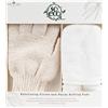 So Eco Guanti Esfolianti e Pads per il Viso - Set di 1 Paio di Guanti e 2 Pads - Bianca - Vegano - Non Testato sugli Animali