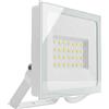 Faro LED 30W IP65 in Alluminio Bianco con OSRAM chip LED Colore Bianco Freddo 6.500K