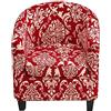 AQIGR Copripoltrona 1 Posto Elasticizato Copripoltrona Chesterfield Antiscivolo Stampata Copri Poltroncina Universale Rimovibile Lavabile Fodera per Sedia da Club (Color : #40)