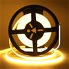 Wisada Striscia neon autoadesiva interna da 220 V, taglio ogni 10 cm, collegamento a 2 fili su nastro LED COB AC 230 V, 240 LED/m, flessibile, super luminoso, per Natale (bianco caldo, 1 m)