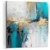 ARTTOR Quadri Moderni su Tela 50x50 cm Stampe da Parete Astratto Arte - 5774 | Deco CIAO Quadro Decorativo Piccolo 1 pezzo Soggiorno Camera da Letto Arte da Parete Decorazione da Parete ARTTOR