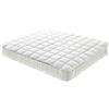 BIANCHERIAWEB Topper Coprimaterasso Imbottito Antibatterico Correttore Materasso Fresh Cotton Matrimoniale Topper