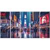 islandburner Quadro su tela New York Manhattan Times Square KI generato JCRR Quadri Stampe Immagini Murale Decorazione da parete