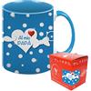 My Custom Style Tazza Interno+Manico Azzurro#papà-AlMioPapà#325ml
