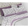 Galeone - Biancheria e Tessuti Completo Lenzuola 100% Cotone - King Size, Letto 180x190 | Set LORRA 2 Federe, Lenzuolo Sopra, Lenzuolo Sotto con Angoli | Cotone - Tessuto Morbido, Traspirante | Made in Italy - GALEONE