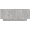 vidaXL Mobile per TV Grigio Cemento 100x35x40 cm Legno Multistrato
