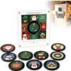 Generic Vinile Calamita Frigo Natale Carillon Natalizio con Lettore NFC per Decorazione Casa e Feste Natalizie (C-1PC, one size)