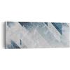 ARTTOR Moderno Quadro su Tela 140x50 cm Stampe da Parete Astratto Pastello - 5082 | cifre Blu Bianco Quadro Decorativo Grande XXL 1 pezzo Soggiorno Camera da Letto Arte da Parete Decorazione da Parete ARTTOR