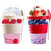 4All Pentole per yogurt Cucchiaio da 590 ml Tazza Museli con coperchio Contenitore Roadtrip senza BPA Colazione Lavabile in lavastoviglie Pranzo Barattoli di farina d'avena per On the GO Contenitore