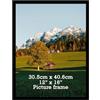 Vasemouh Cornice 30x40 in PVC, Perfetto per Casa,Cornice Nera,1 Pezzo