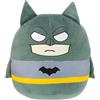 CARTOON Cuscino squishy 3D morbido cuscino decorativo in poliestere con dettagli tridimensionali e ricami effetto antistress 25×20×10 cm (Batman)