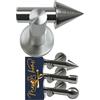 Marie´s Home Asta per tende regolabile allungabile asta tenda telescopica 160-310 cm anche come asta per tenda da doccia Gardience Store, 160-310 cm, cono