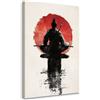 Feeby Stampe Da Parete - Quadri Soggiorno - Samurai giapponese Guerriero - 30x45 cm - Decorazioni Camera Da Letto