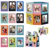 HX-pyahgtv Set di 12 mini cornici magnetiche colorate da 3 pollici, set di cornici portafoto creative, fai da te, regali personalizzati perfetti per frigorifero desktop