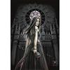 Heart Rock Bandiera Originale Anne Stokes Gothic Siren, Tessuto, Multicolore, 110x75x0.1 cm