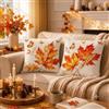 BRUKUSUR Federa per cuscino, 45 x 45 cm, cuscino decorativo per divano, poltrona, casa, camera da letto, estate, motivo floreale