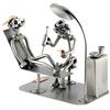 Steelman24 I Omini di Viti Ortopedico I Idee Regalo Originale I Soprammobili in Metallo I Modellino