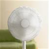 ZYWUOY Copertura antipolvere per ventilatore, impermeabile e antipolvere, rotonda, con lacci, eccellente adatto per ventilatori elettrici (corto)