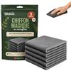 Athem Lifebox Panno Magico in Microfibra, 5 Panni XXL 40x30 cm，1 PC | Senza Aloni né Pelucchi, lavabili e riutilizzabili per vetri, cucina, bagno e auto