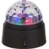 Globo DISCO 28014 - Lampada da tavolo con pompon, a LED