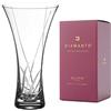 DIAMANTE Vaso a forma di tromba in cristallo con motivo Meadow, senza piombo (25 cm)