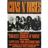 Generic Guns n Roses 4 Poster da concerto vintage rock retrò A4