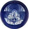 ROYAL COPENHAGEN PIATTO DI NATALE 1990 ORGINALE PORCELLANA PRIMA SCELTA