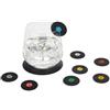 Balvi Segna Bicchieri Greatest Hits Colore Nero sotto Forma di Disco in Vinile Silicone