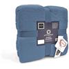 Daunex Plaid Coperta Prime in Microfibra per Letto Singolo cm. 150 x 200 colore Carta da Zucchero